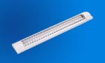 Fluorescente con difusor de lamela 1 x 20W